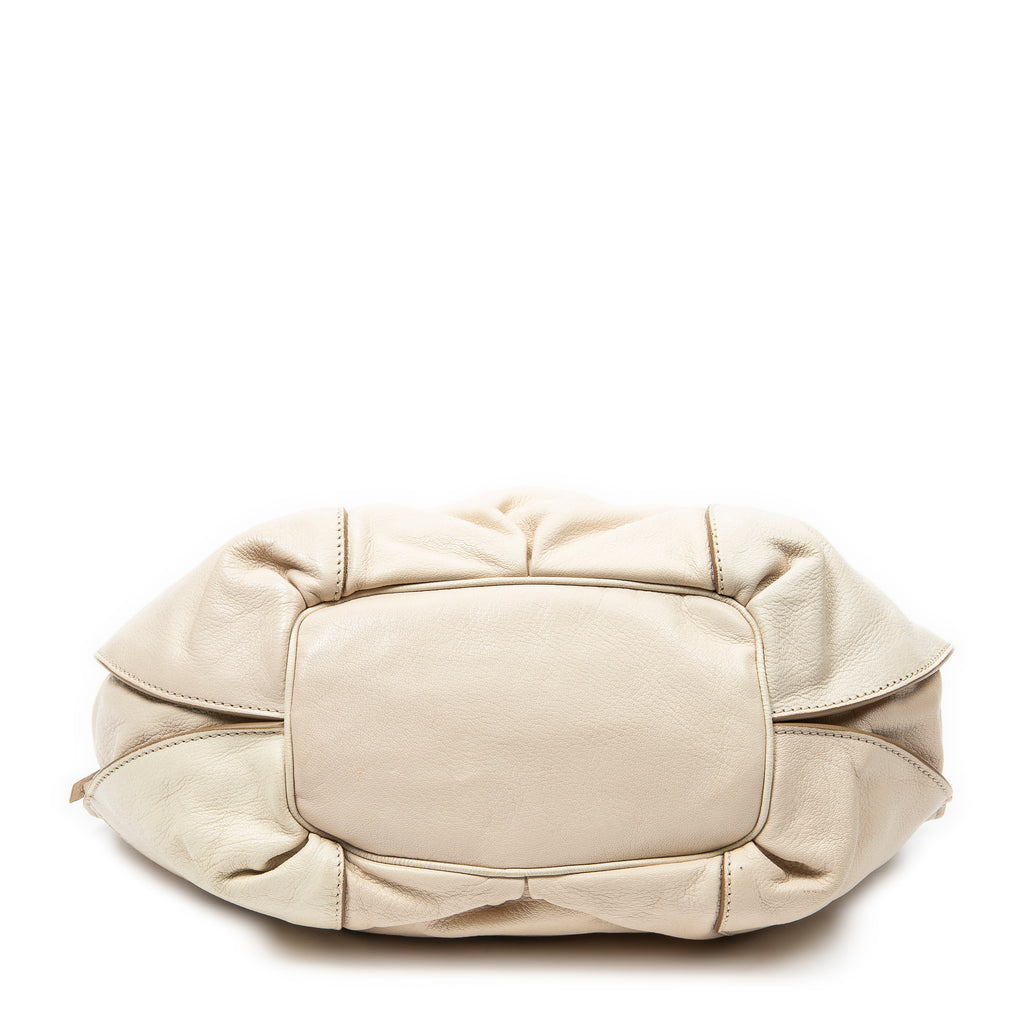 Shoulder Bag Bittersweet Bag Beige Calfskin Leather