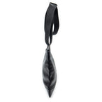 Shoulder Bag Anagram Flat Crossbody Black Calfskin Leather