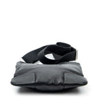 Shoulder Bag Anagram Flat Crossbody Black Calfskin Leather