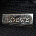 Shoulder Bag Anagram Flat Crossbody Black Calfskin Leather