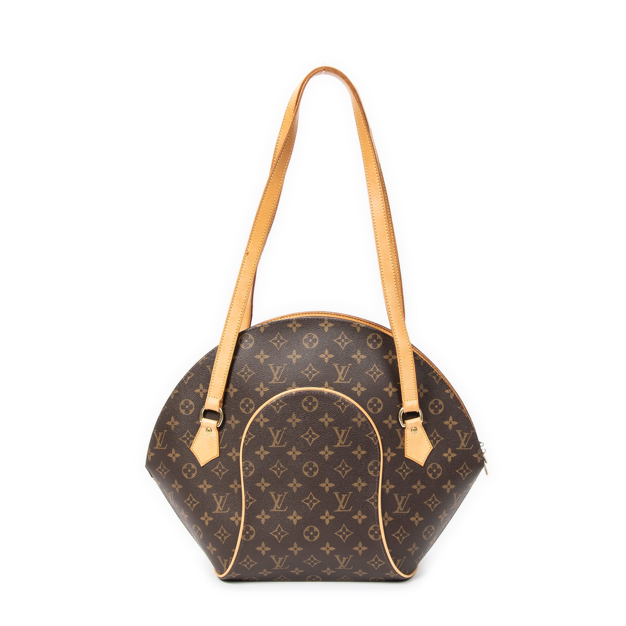 Shoulder Bag Ellipse Shopping Brown Monogram Canvas