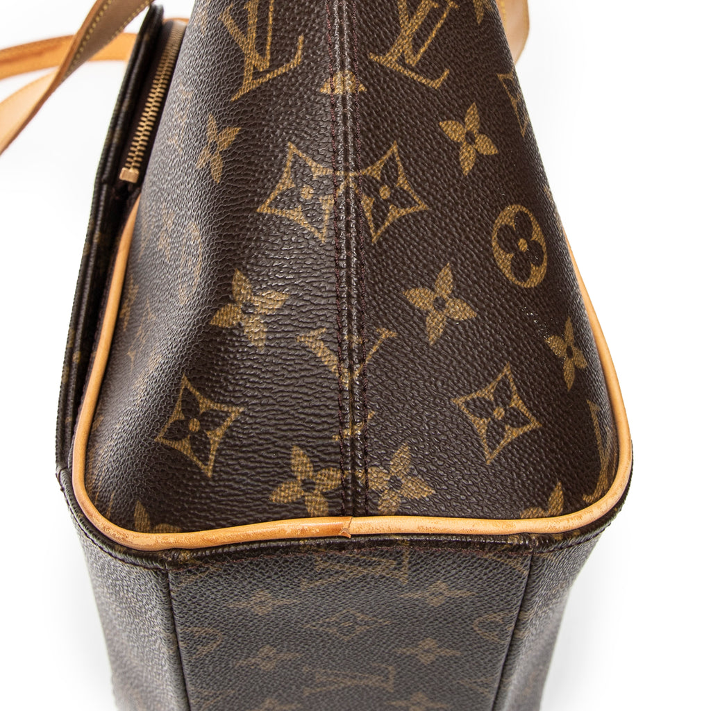Sac à bandoulière Ellipse Shopping toile Monogram marron