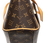 Shoulder Bag Ellipse Shopping Brown Monogram Canvas