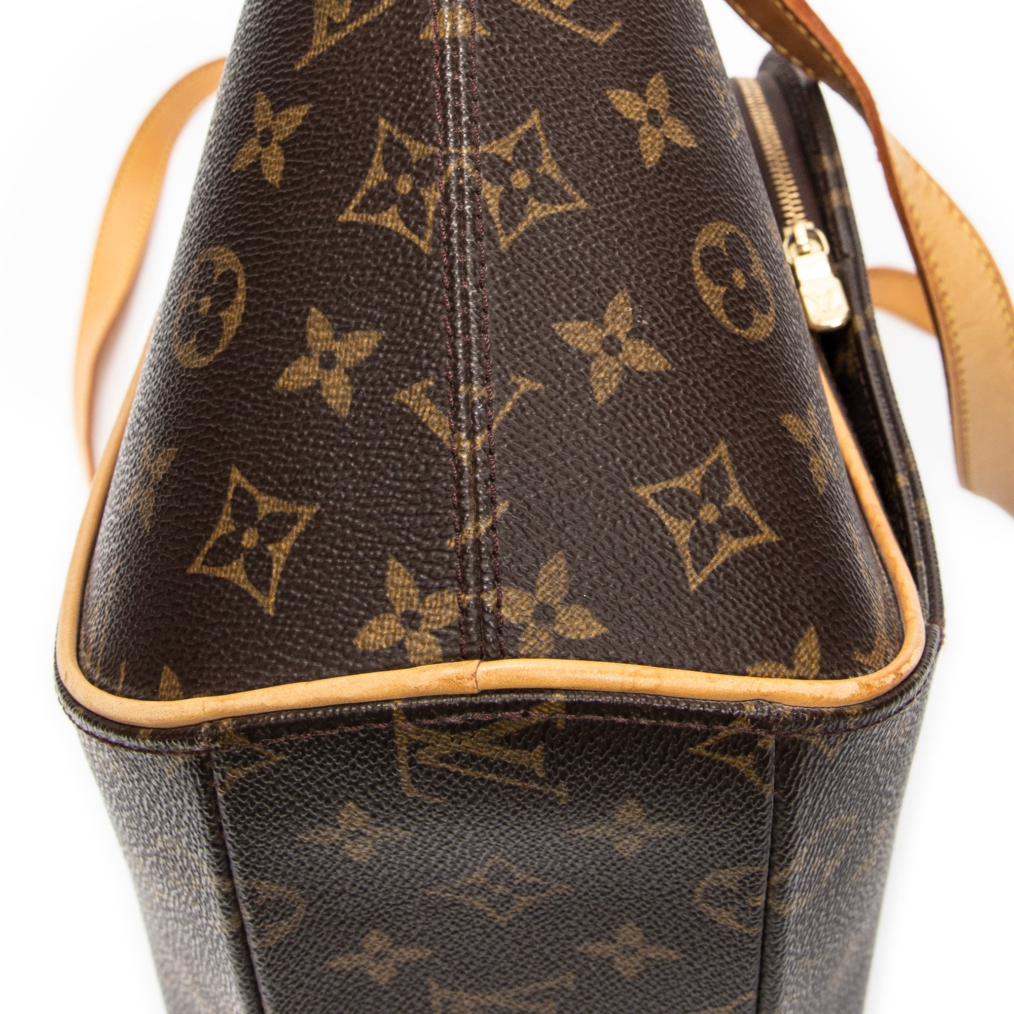 Shoulder Bag Ellipse Shopping Brown Monogram Canvas