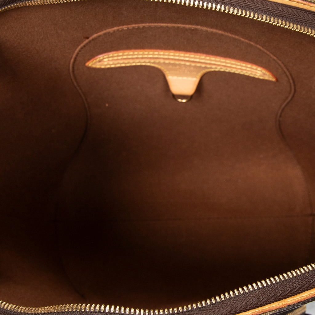 Shoulder Bag Ellipse Shopping Brown Monogram Canvas