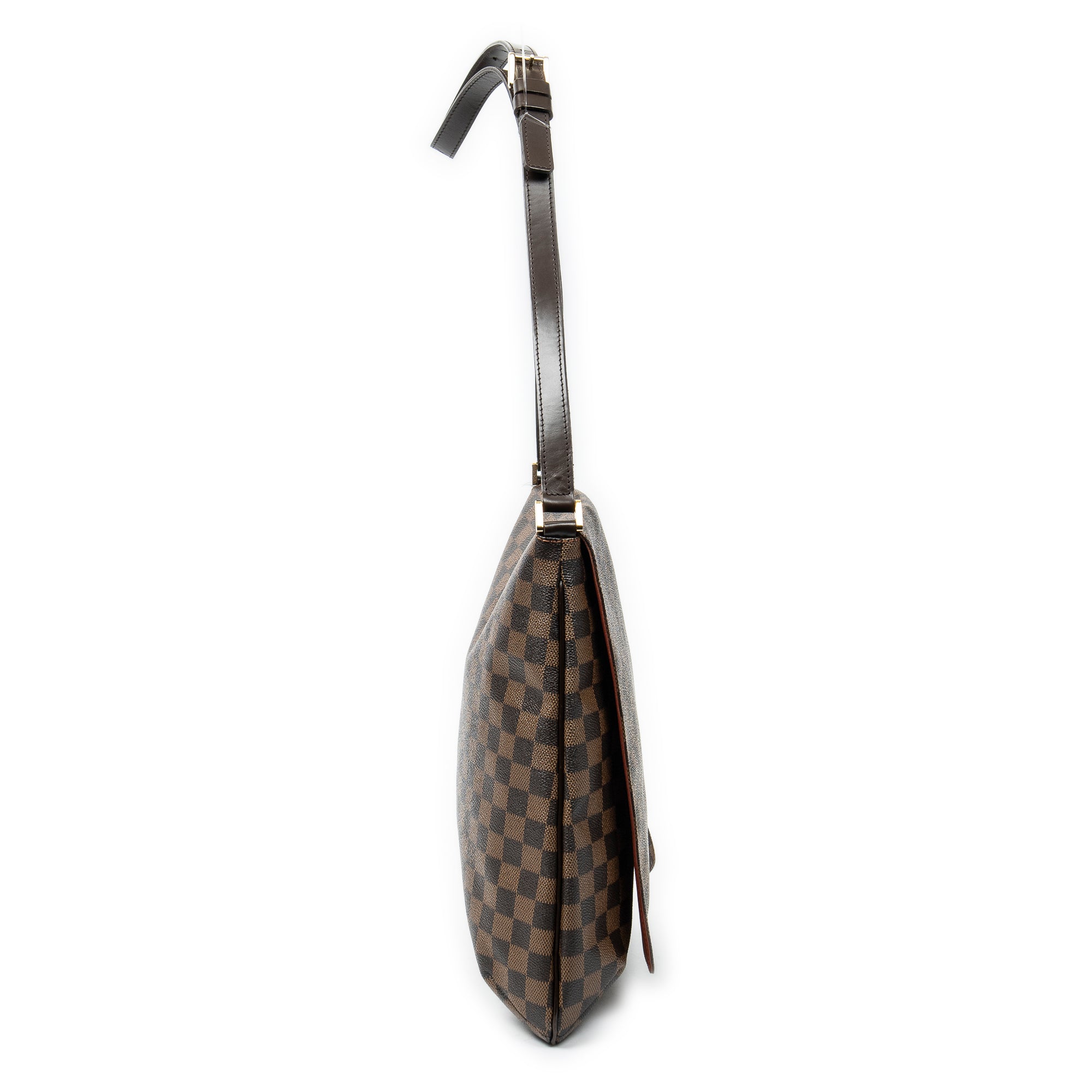 Shoulder Bag Musette Brown Damier Ebene