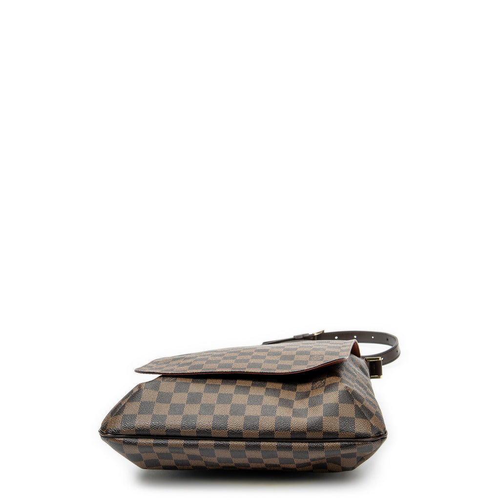 Shoulder Bag Musette Brown Damier Ebene
