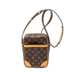 Shoulder Bag Danube Brown Monogram Canvas