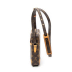 Shoulder Bag Danube Brown Monogram Canvas