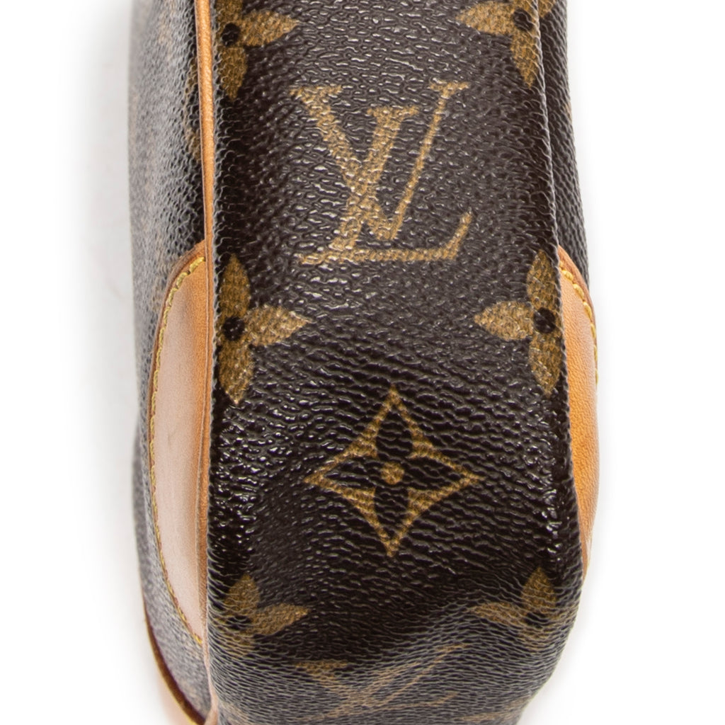 Shoulder Bag Danube Brown Monogram Canvas