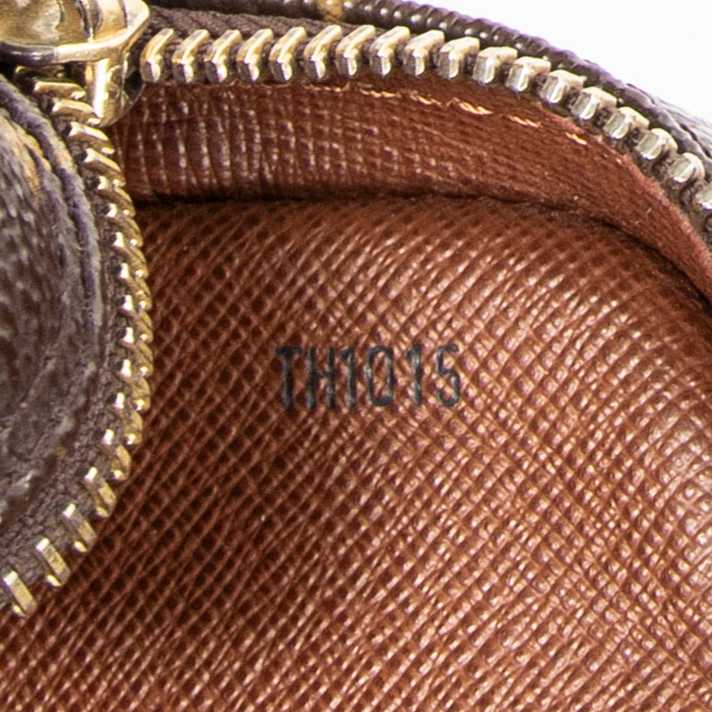 Shoulder Bag Danube Brown Monogram Canvas