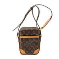 Shoulder Bag Danube Brown Monogram Canvas