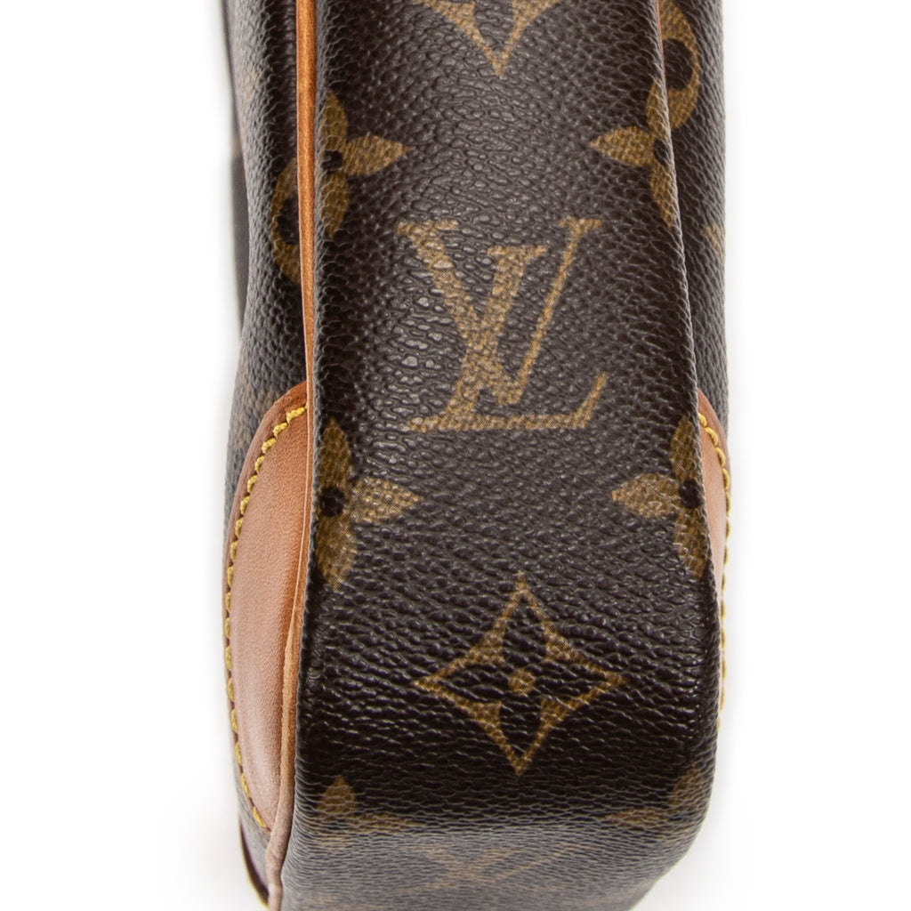 Shoulder Bag Danube Brown Monogram Canvas