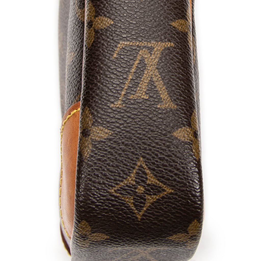 Shoulder Bag Danube Brown Monogram Canvas