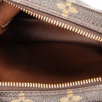 Shoulder Bag Danube Brown Monogram Canvas