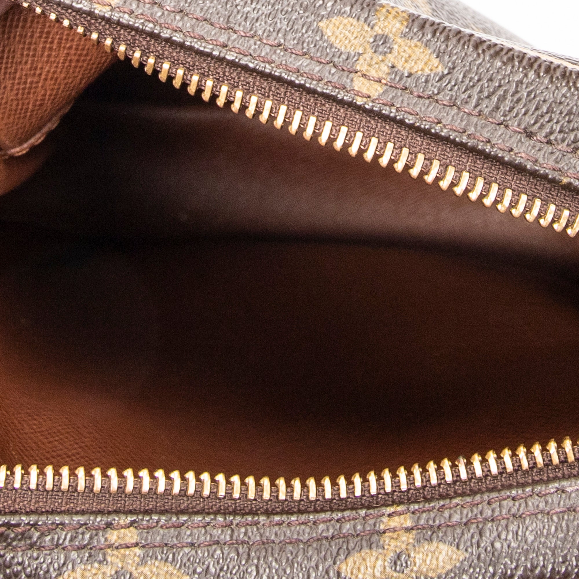 Shoulder Bag Danube Brown Monogram Canvas