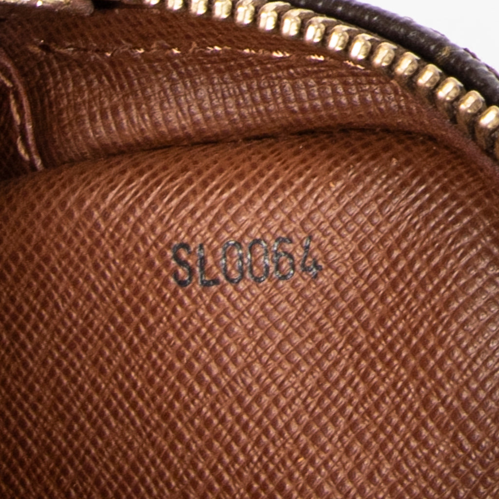 Shoulder Bag Danube Brown Monogram Canvas