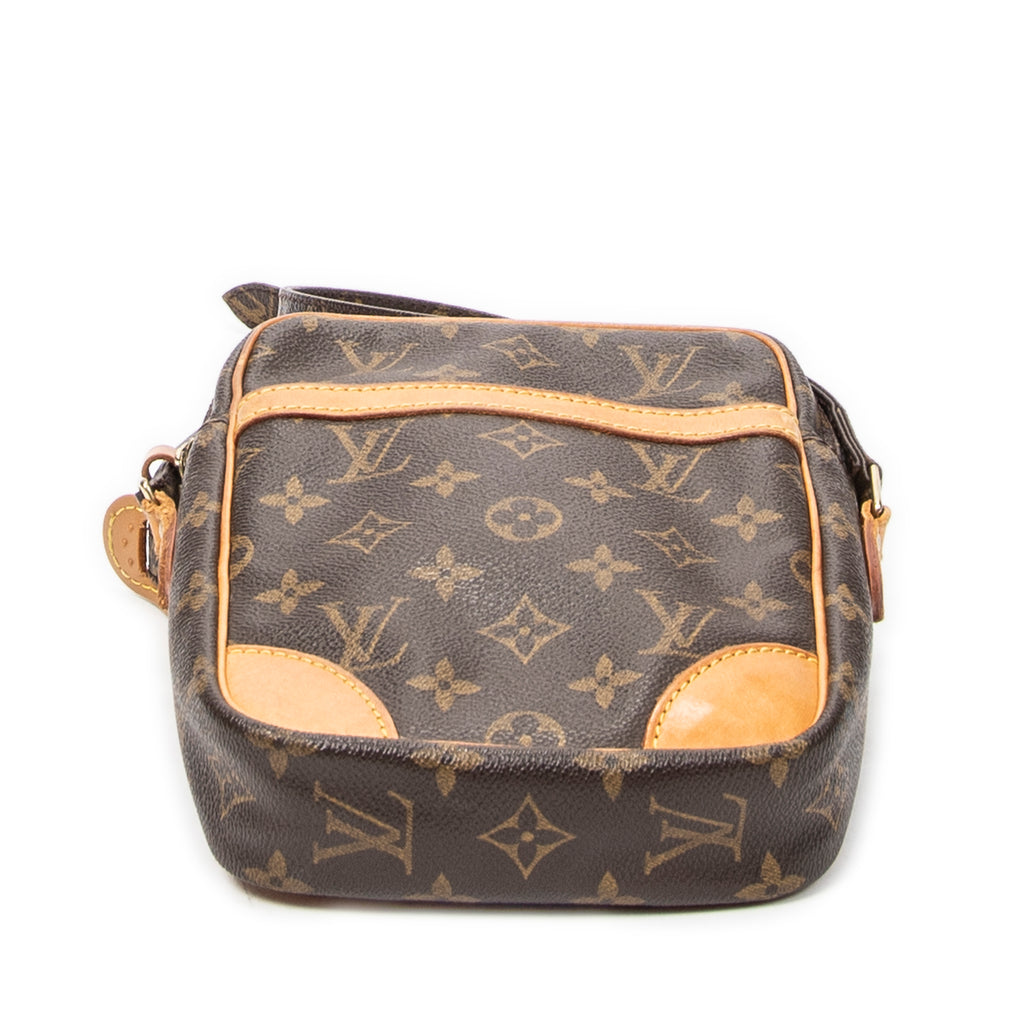 Shoulder Bag Danube Brown Monogram Canvas