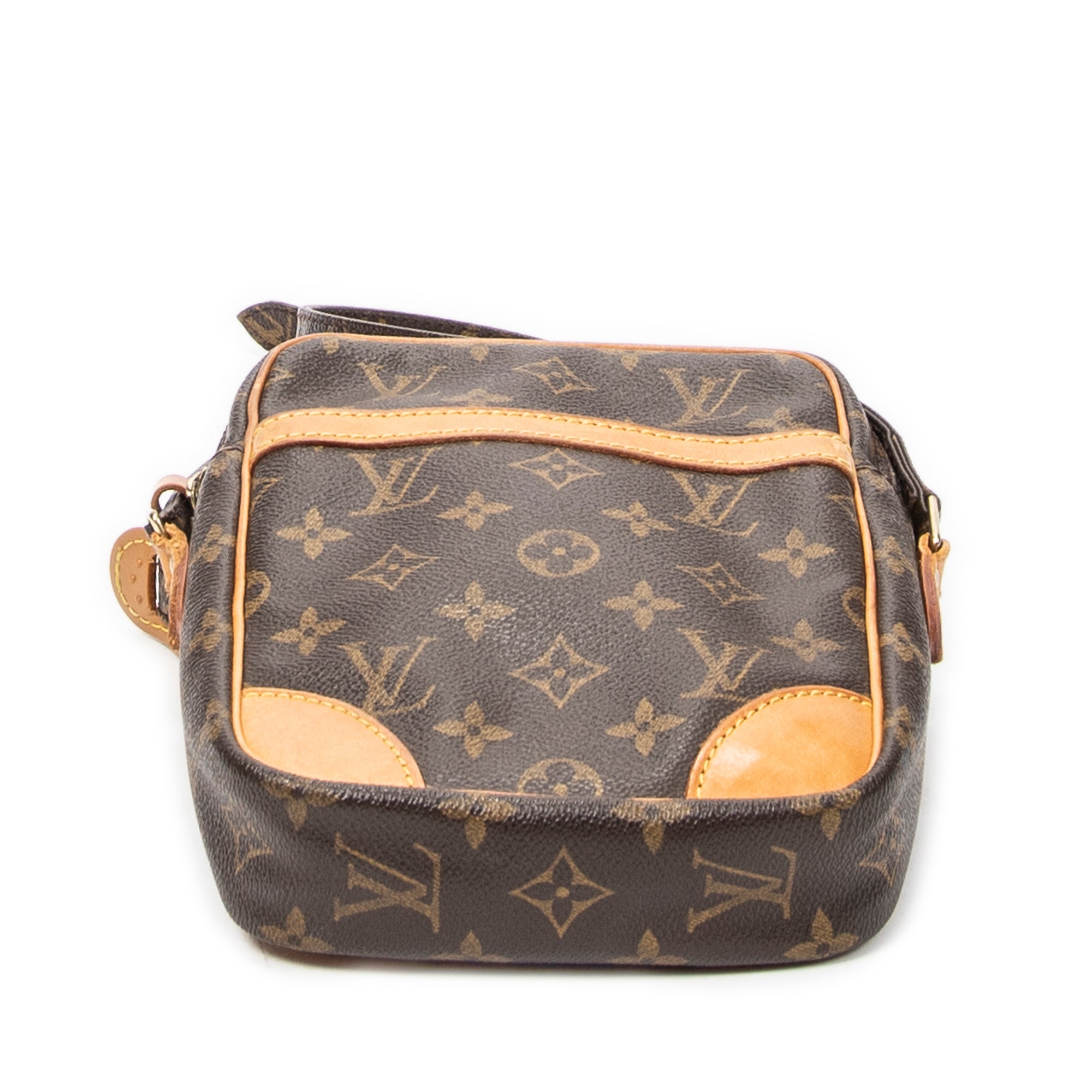 Shoulder Bag Danube Brown Monogram Canvas