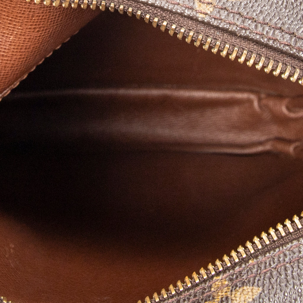 Shoulder Bag Danube Brown Monogram Canvas