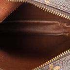 Shoulder Bag Danube Brown Monogram Canvas