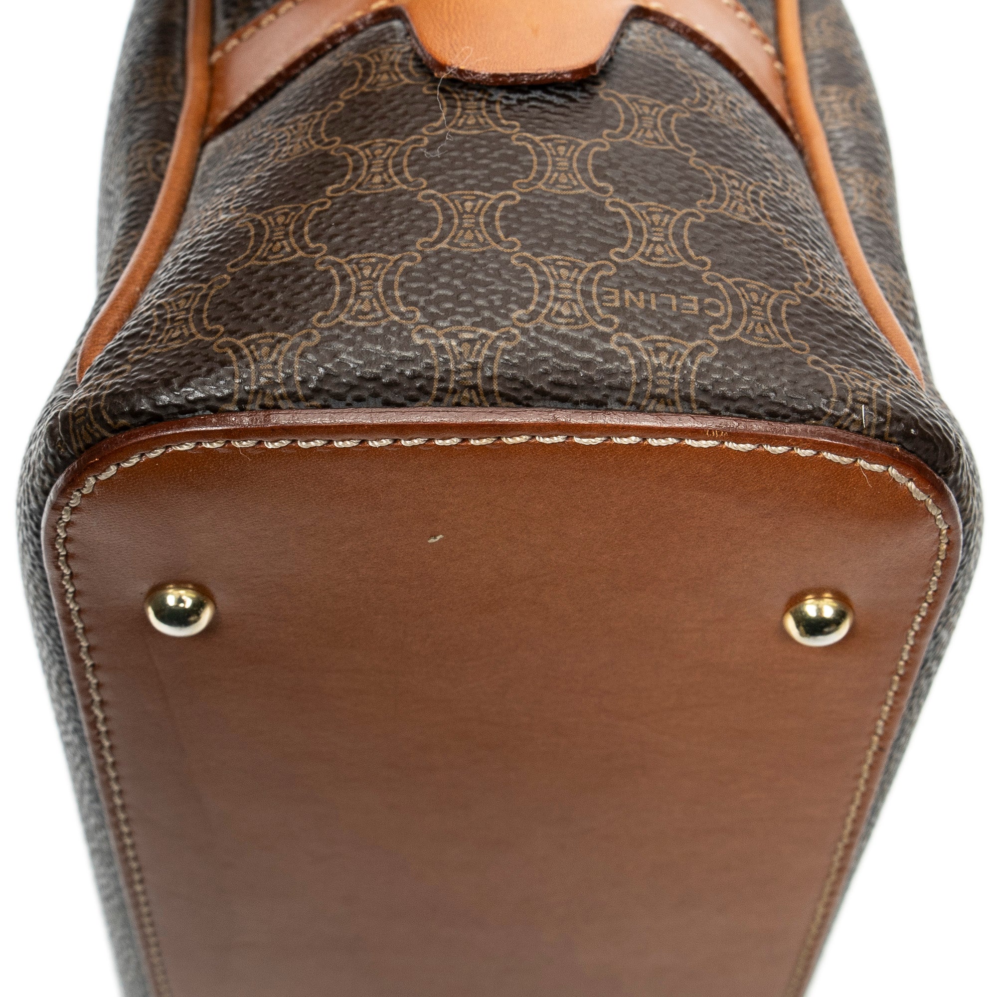 Celine - Sac à main Dôme - Marron