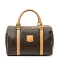 Handbag Vintage Small Boston Beige Macadam Coated Canvas