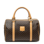 Handbag Vintage Small Boston Beige Macadam Coated Canvas