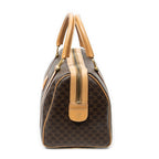 Handbag Vintage Small Boston Beige Macadam Coated Canvas