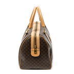 Handbag Vintage Small Boston Beige Macadam Coated Canvas