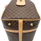 Handbag Vintage Small Boston Beige Macadam Coated Canvas
