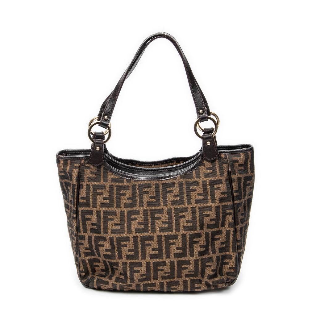 Fendi - Petit Sac Fourre-tout Chef - Fauve/Marron Foncé