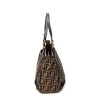 Fendi - Petit Sac Fourre-tout Chef - Fauve/Marron Foncé