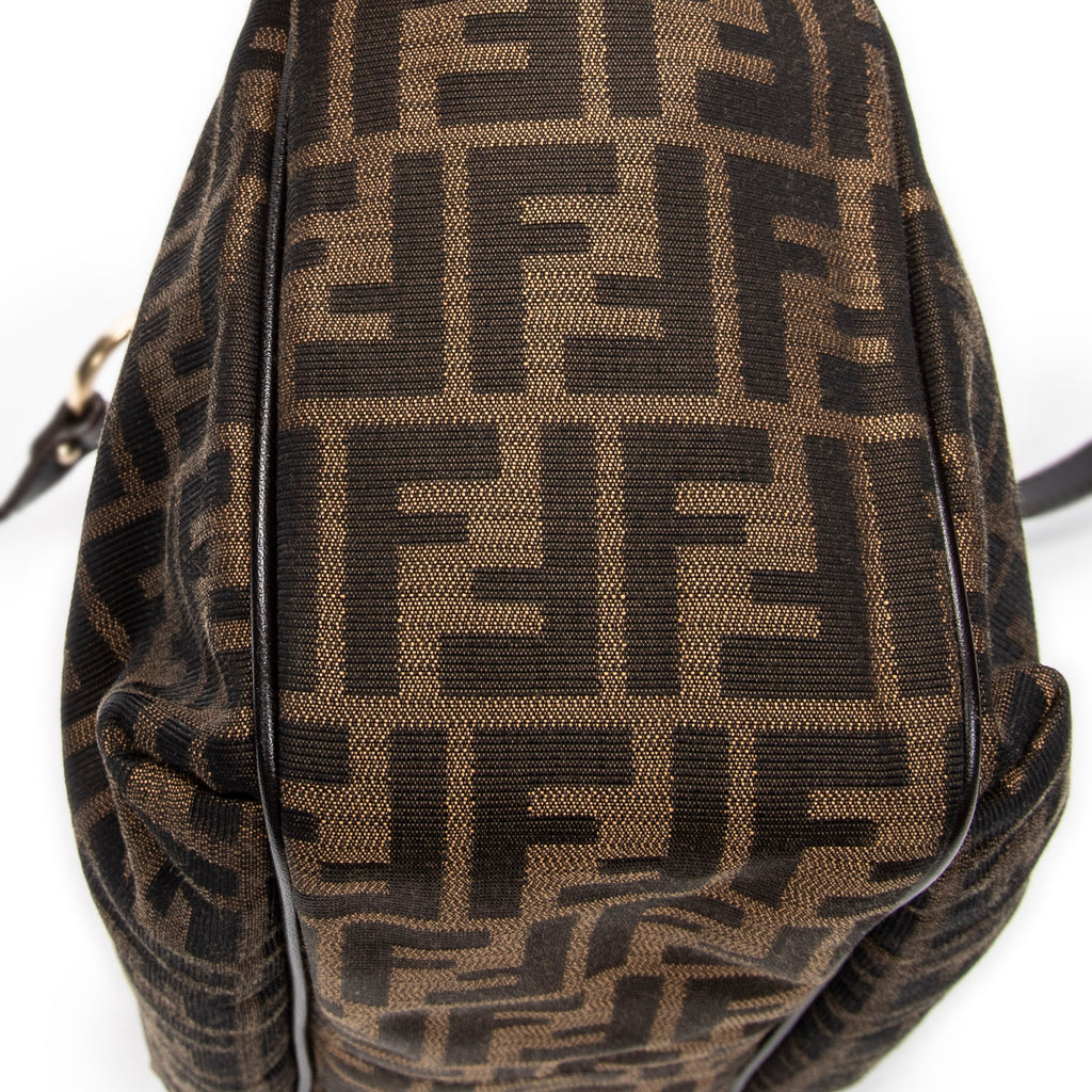 Fendi - Petit Sac Fourre-tout Chef - Fauve/Marron Foncé