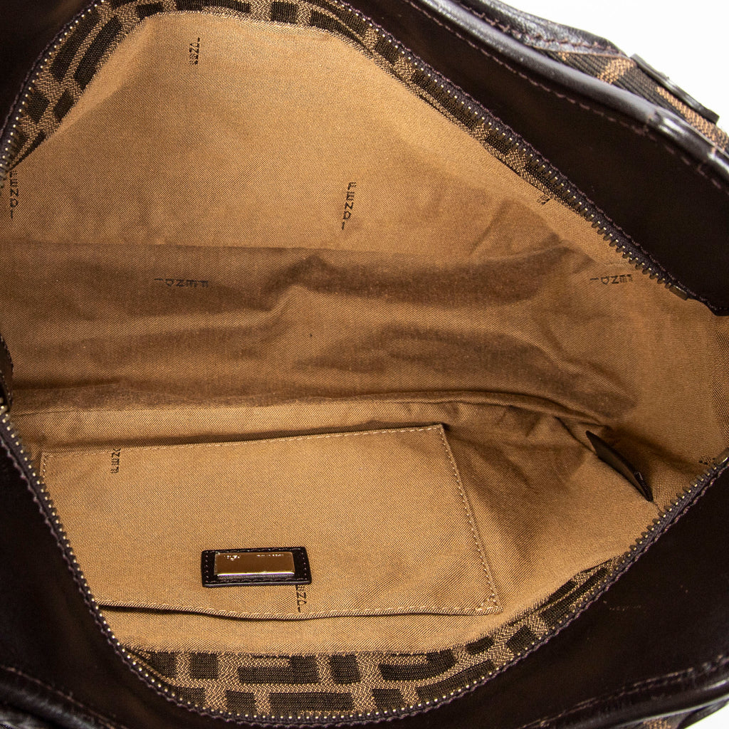 Fendi - Petit Sac Fourre-tout Chef - Fauve/Marron Foncé