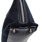 Bolso de Hombro Pequeño FF Boston Lona Azul Marino