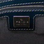 Bolso de Hombro Pequeño FF Boston Lona Azul Marino