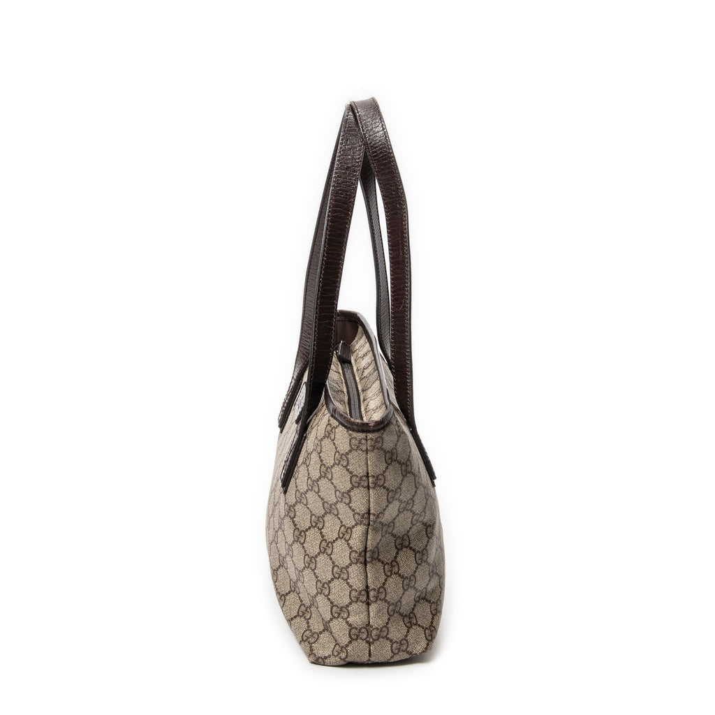 Shoulder Bag Small Joy Tote Beige Supreme Coated Canvas