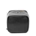 Handbag CC Tall Vanity Case Black Caviar Leather