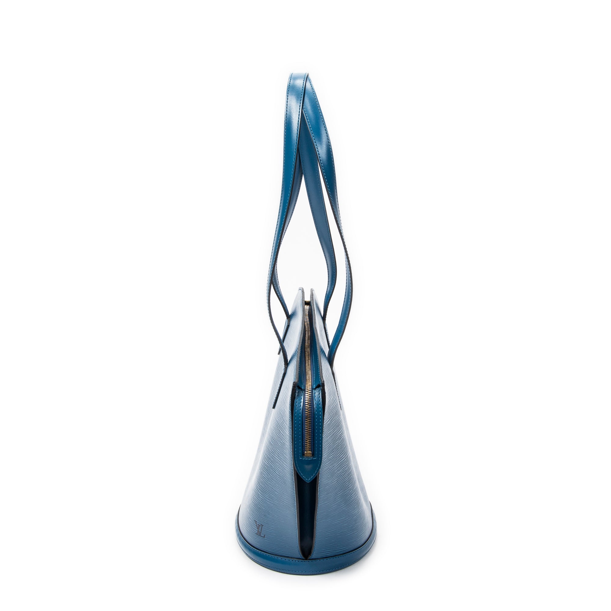 Bolso de hombro St-Jacques Shopping GM Epi azul