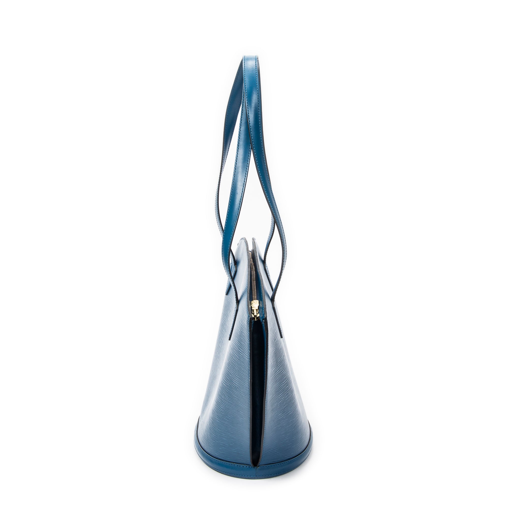 Bolso de hombro St-Jacques Shopping GM Epi azul