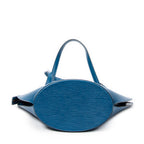 Bolso de hombro St-Jacques Shopping GM Epi azul