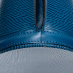 Bolso de hombro St-Jacques Shopping GM Epi azul