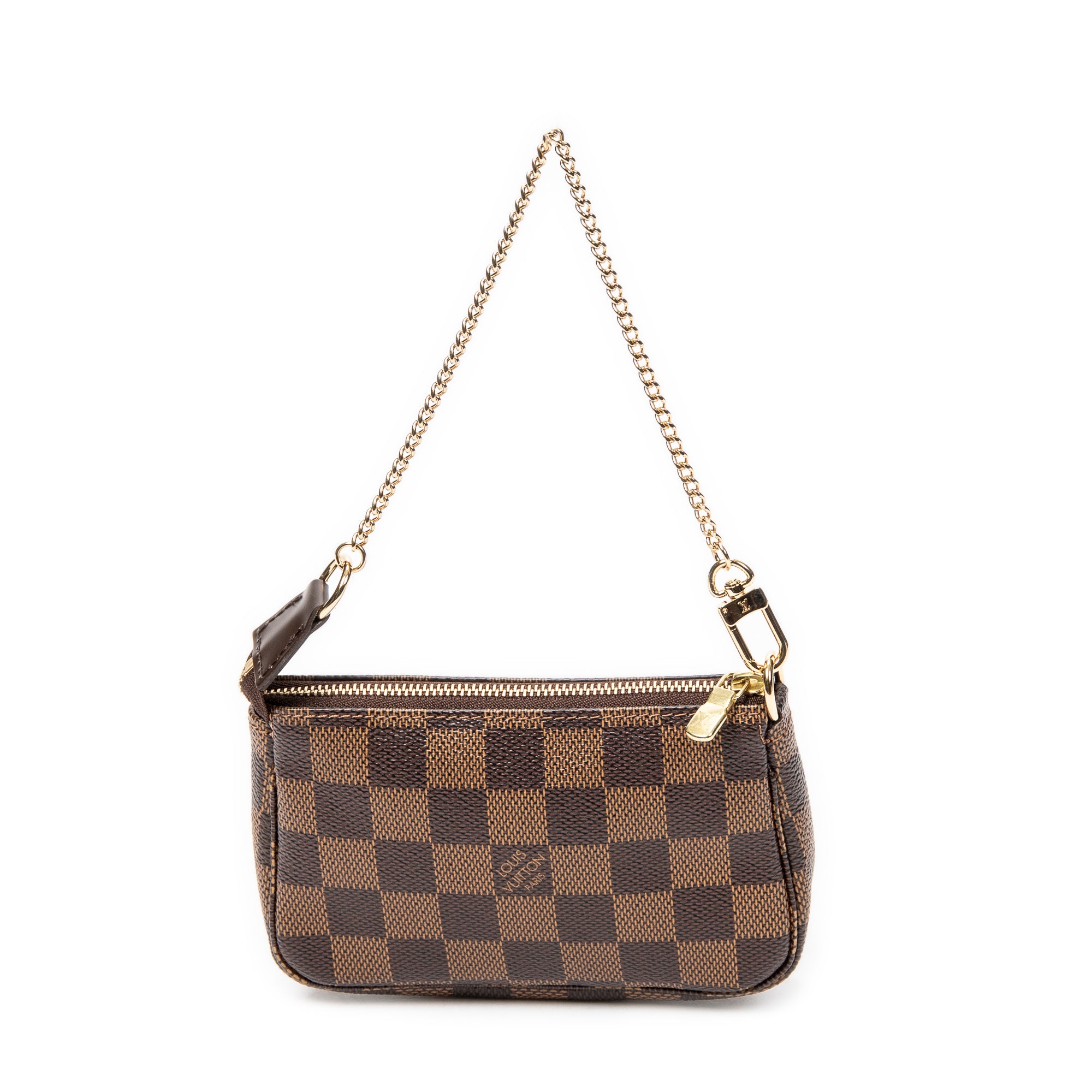 Pouch Mini Pochette Accessoires Brown Damier Ebene Complice