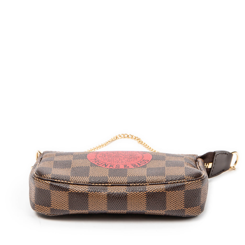 Pouch Mini Pochette Accessoires Brown Damier Ebene Complice