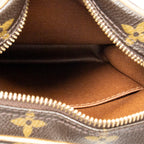 Shoulder Bag Danube Brown Monogram Canvas