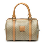 Bolso de mano Mini Boston Lona Revestida Macadam Beige