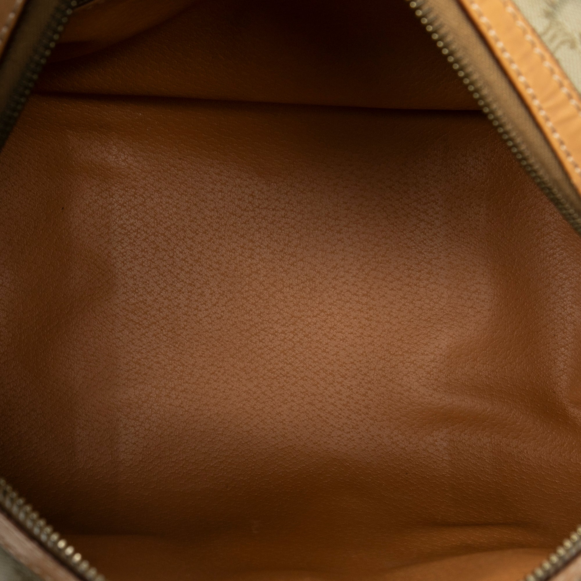 Bolso de mano Mini Boston Lona Revestida Macadam Beige