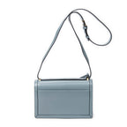 Shoulder Bag Medium Barcelona Blue Calfskin Leather