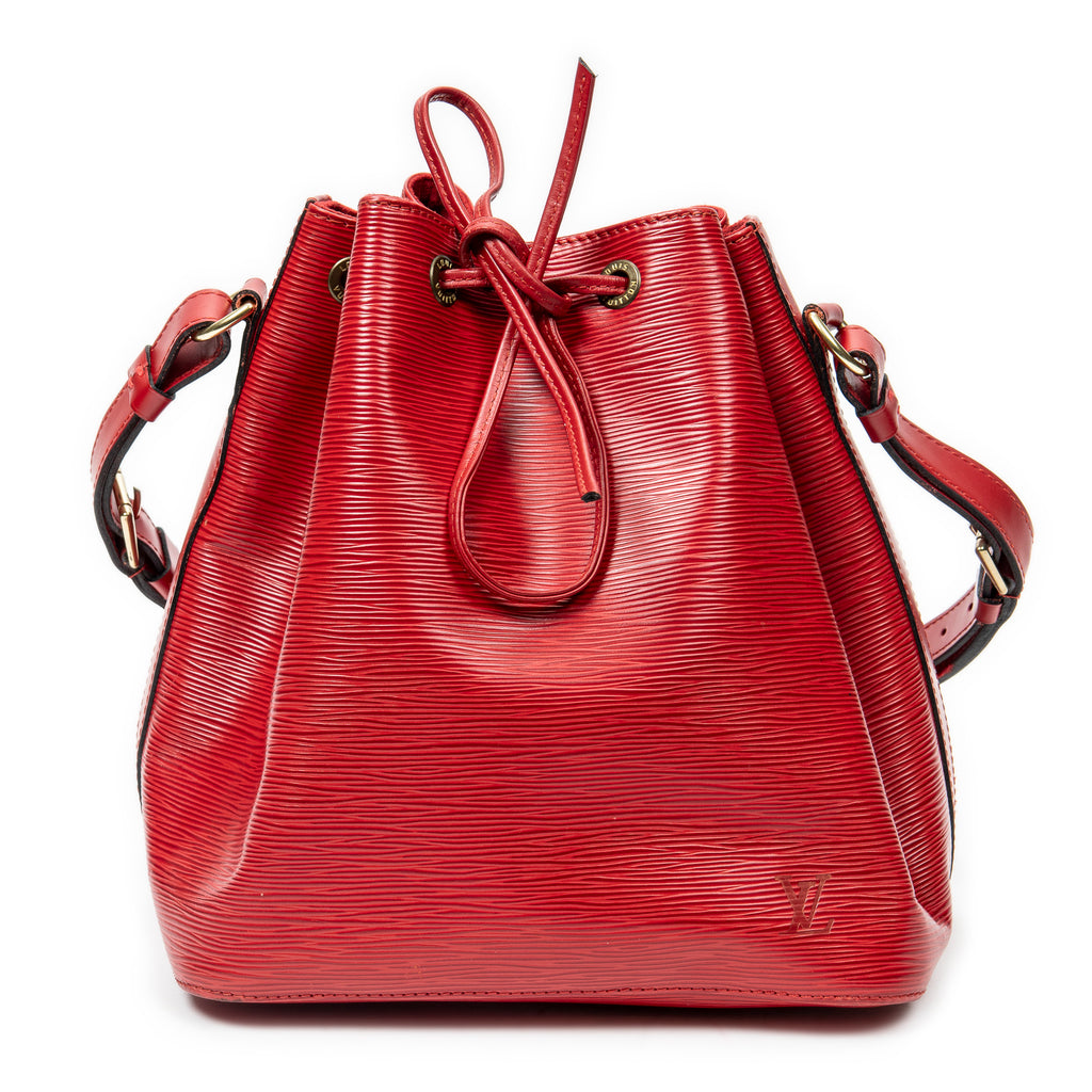Shoulder Bag Noe PM Red Epi
